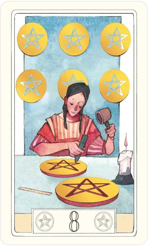 Curious Travels Tarot BY Amelia Rozear Dulabeanie