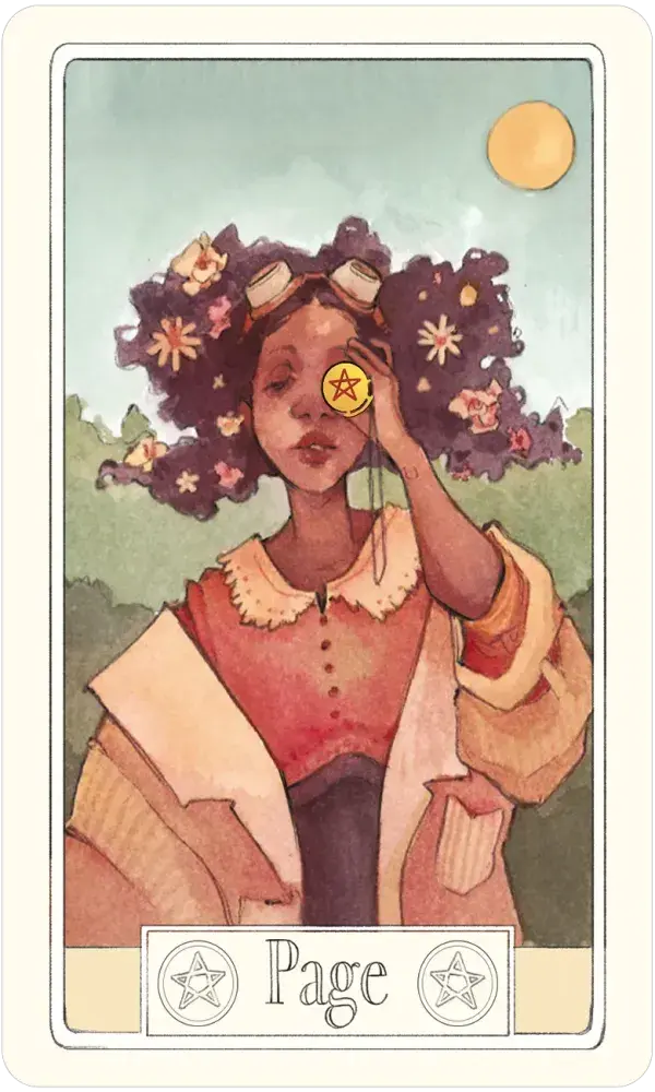 Curious Travels Tarot BY Amelia Rozear Dulabeanie