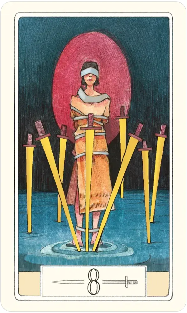 Curious Travels Tarot BY Amelia Rozear Dulabeanie
