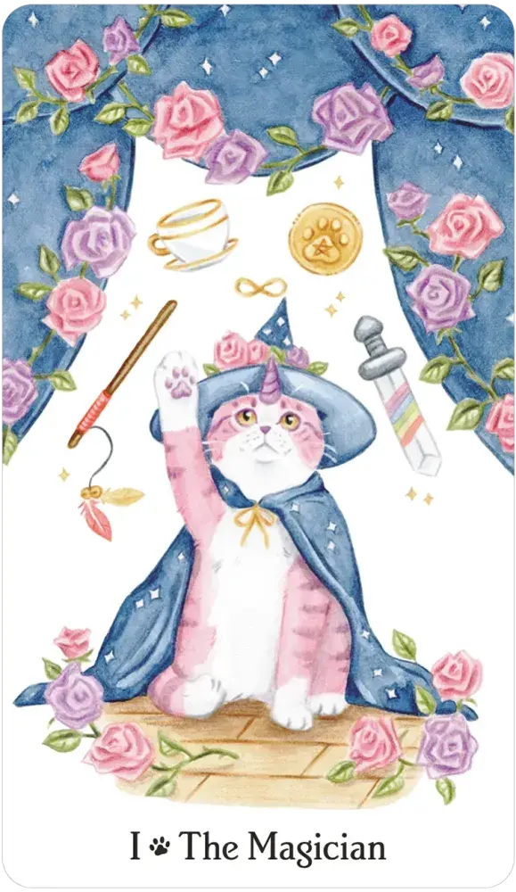 Caticorn Tarot Author Pamela Chen Artist Delphine Dion Dulabeanie