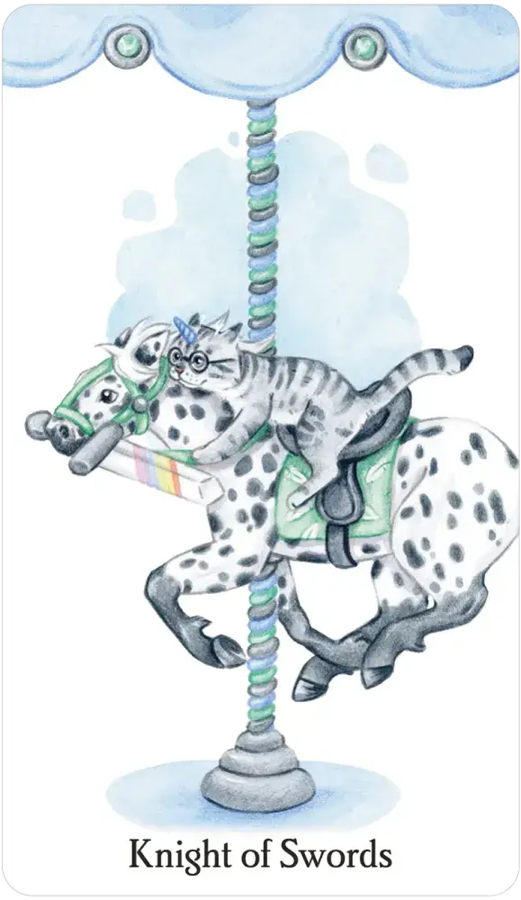 Caticorn Tarot Author Pamela Chen Artist Delphine Dion Dulabeanie