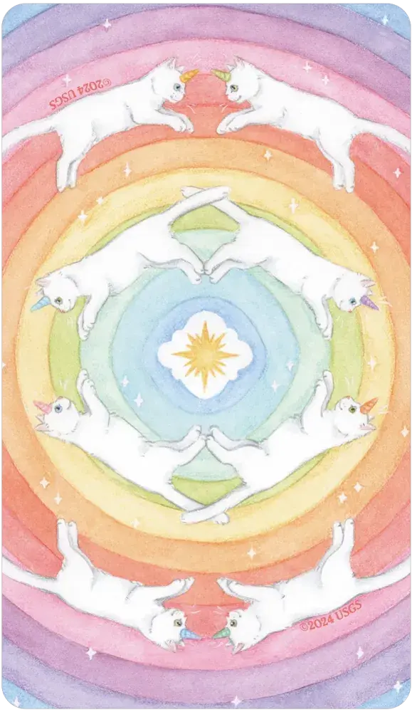 Caticorn Tarot Author Pamela Chen Artist Delphine Dion Dulabeanie