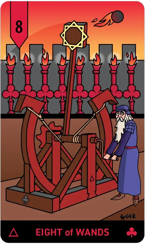 Allcento Tarot by Michael J. Auger Dulabeanie