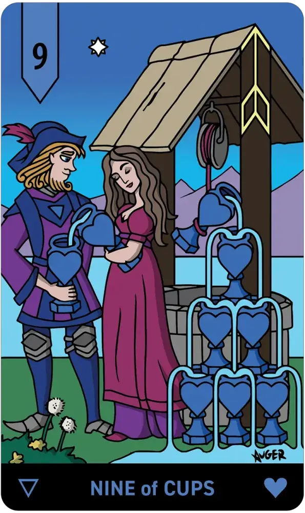 Allcento Tarot by Michael J. Auger Dulabeanie