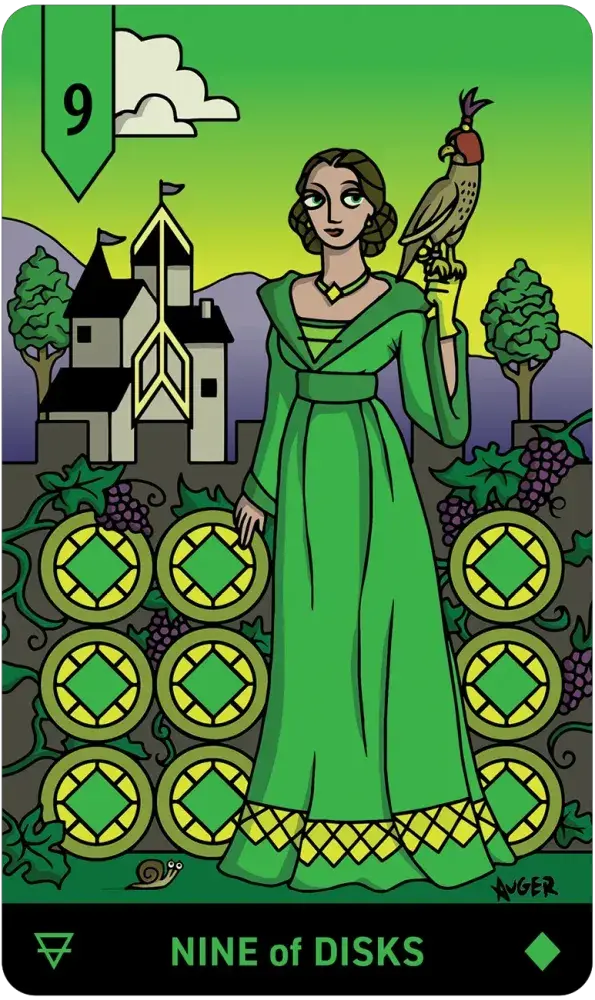 Allcento Tarot by Michael J. Auger Dulabeanie