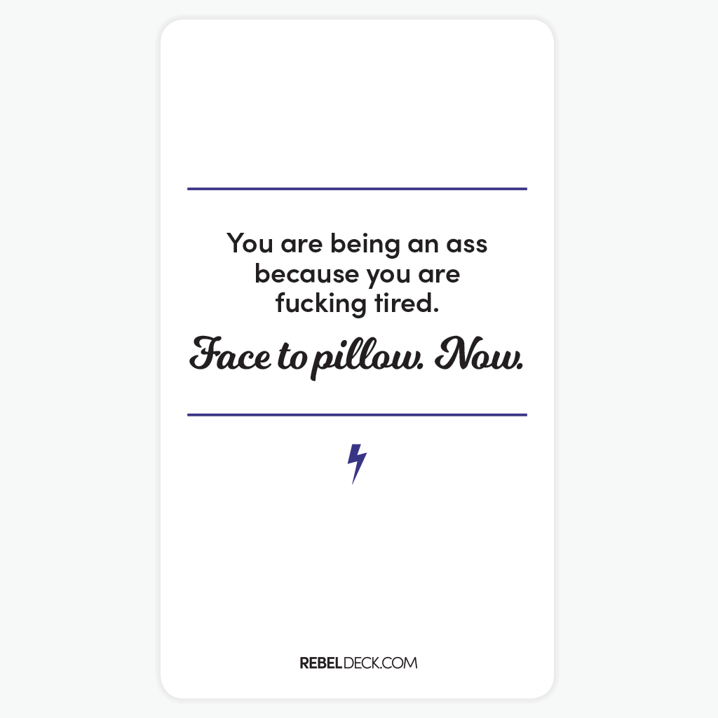 Rebel Deck – Bestselling Funny Oracle Cards for Self-Care: Default Title