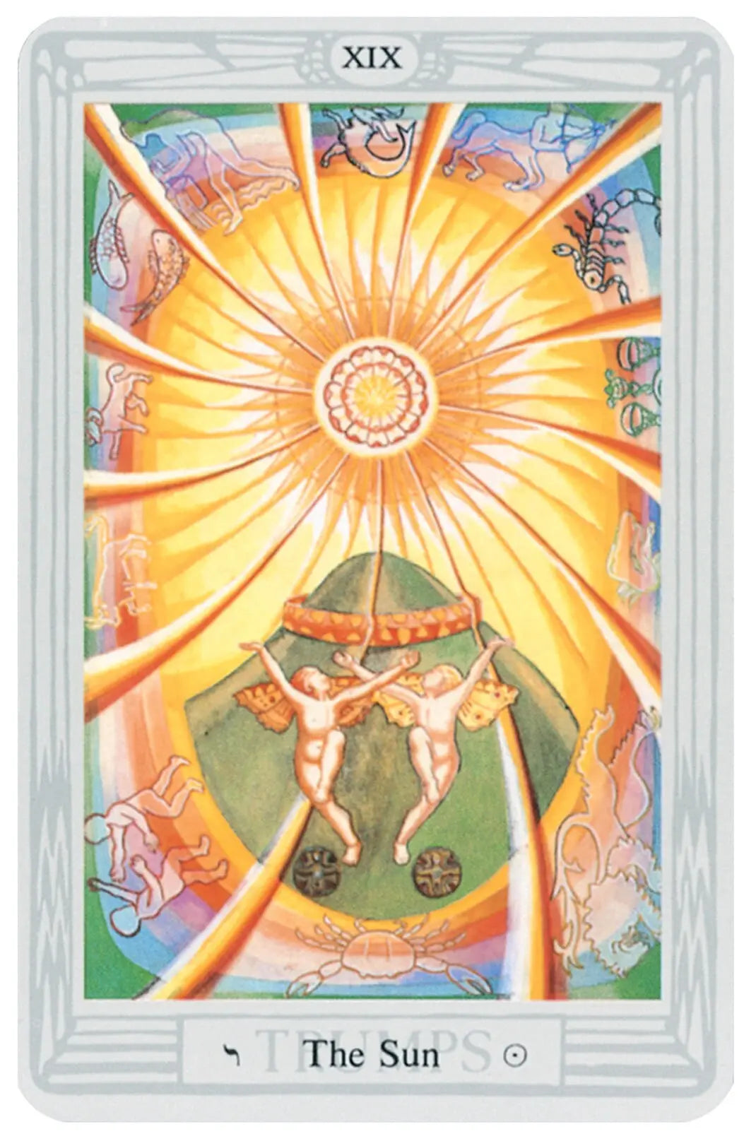 Crowley Thoth Small Tarot Deck Aleister Crowley With Optional Bag