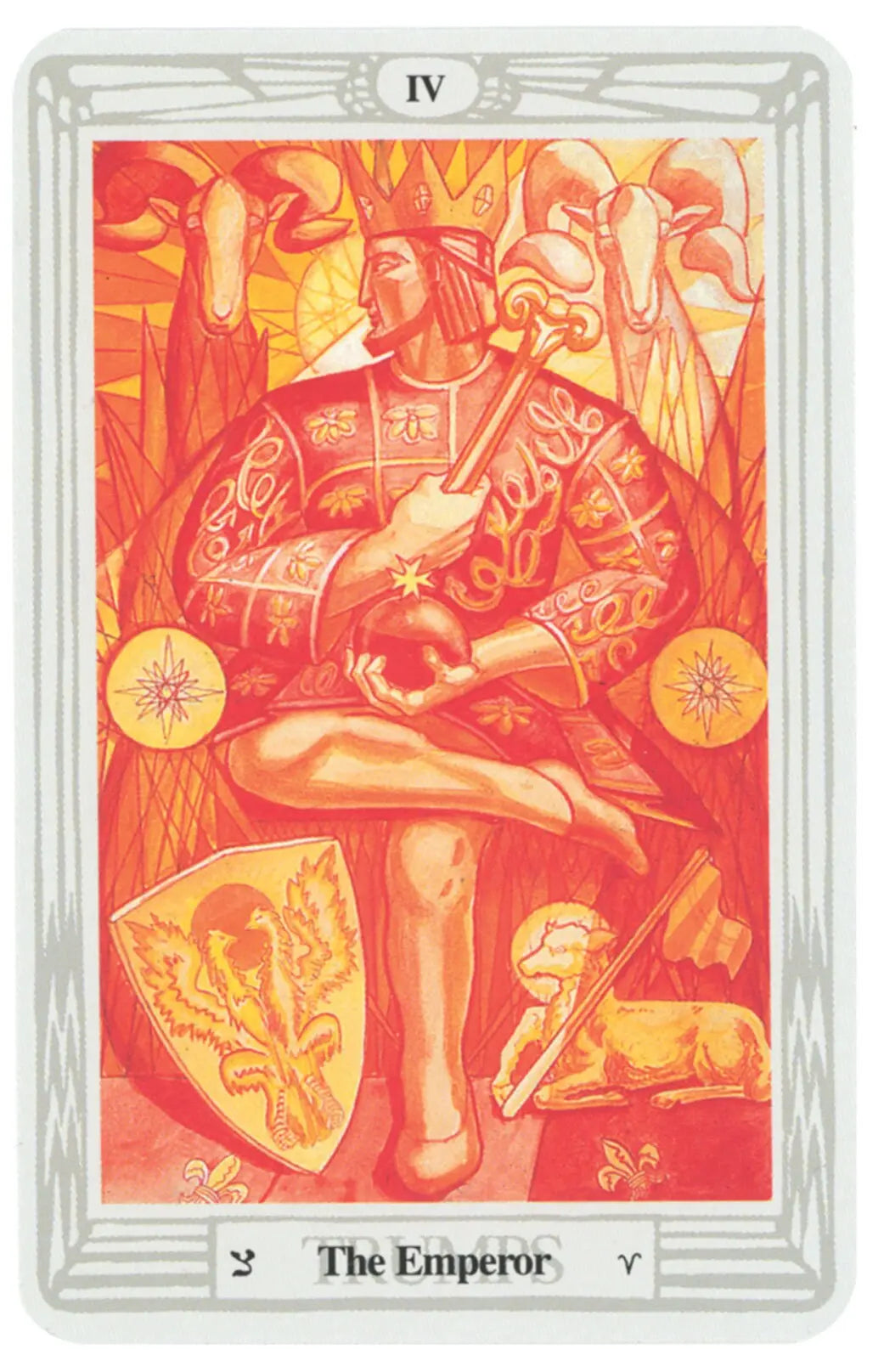 Crowley Thoth Small Tarot Deck Aleister Crowley With Optional Bag