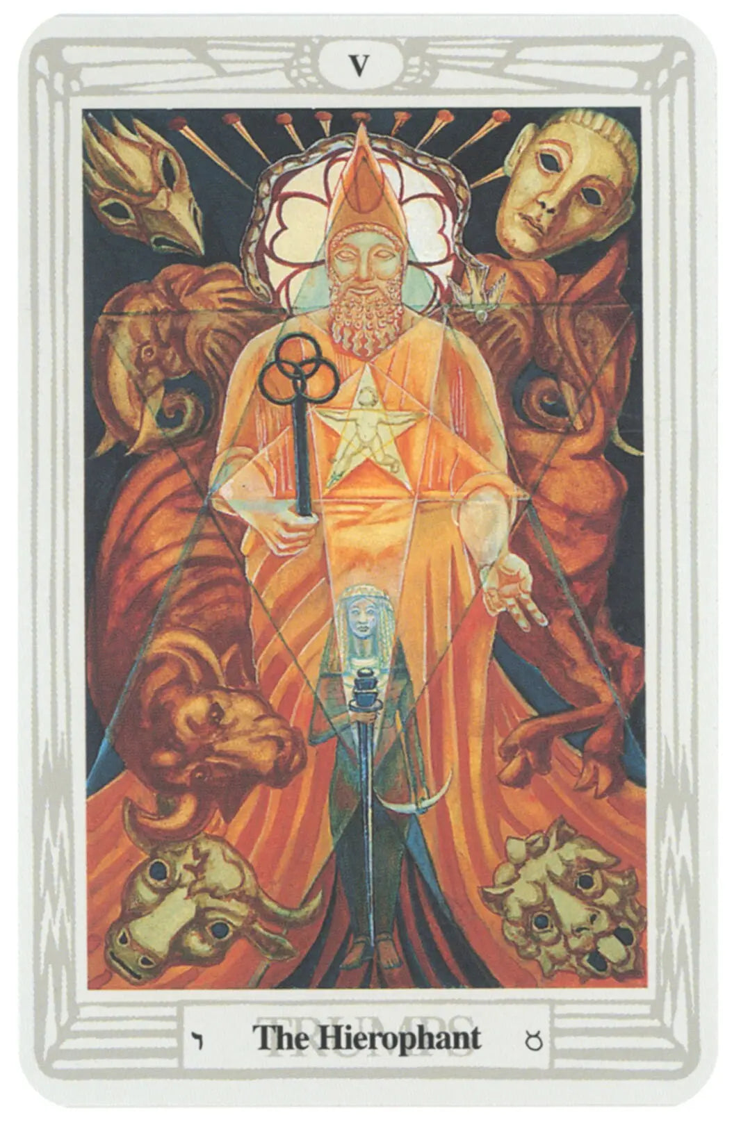 Crowley Thoth Small Tarot Deck Aleister Crowley With Optional Bag