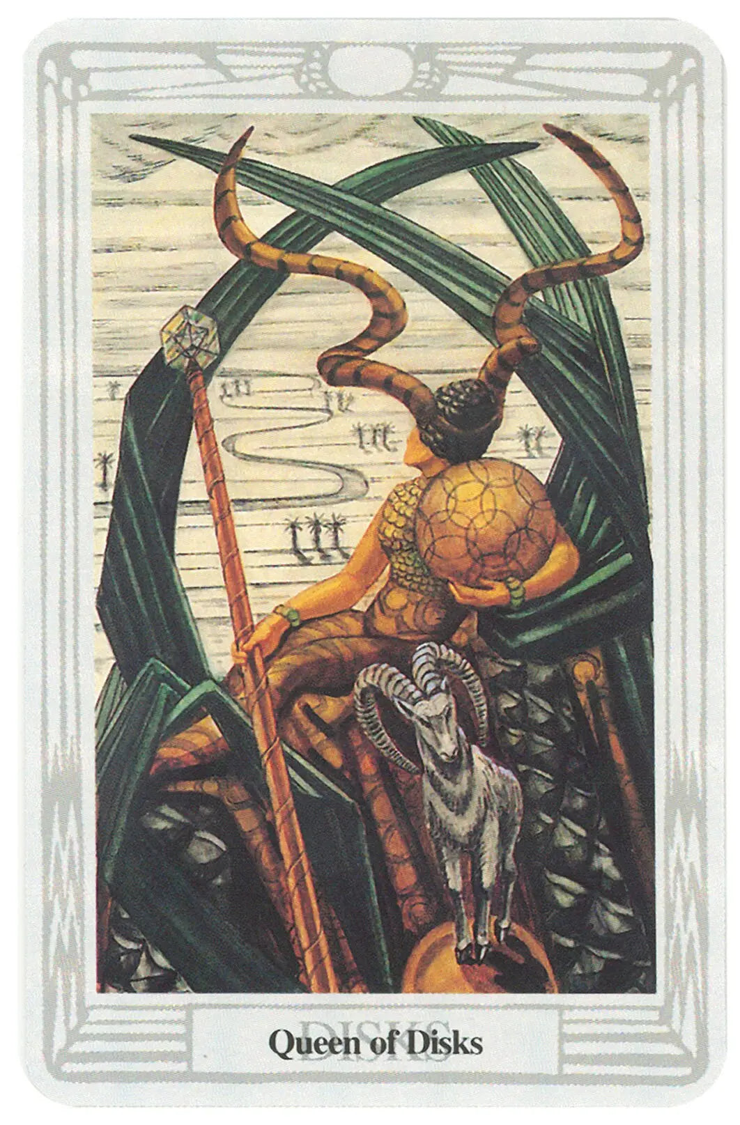 Crowley Thoth Small Tarot Deck Aleister Crowley With Optional Bag