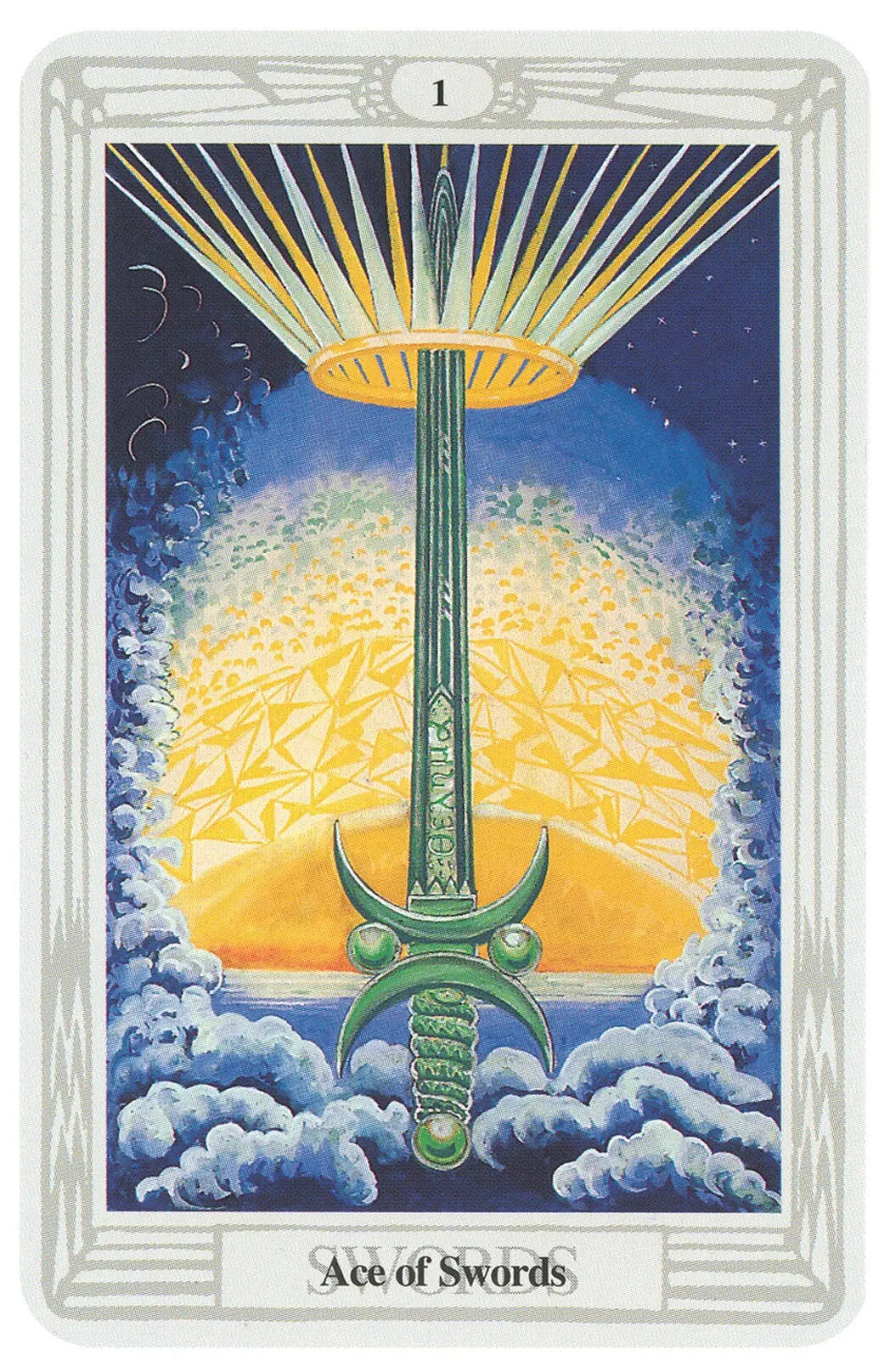 Crowley Thoth Small Tarot Deck Aleister Crowley With Optional Bag