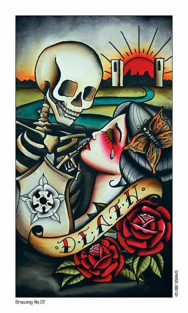 Eight Coins Tattoo Tarot By Lana Zellner usps priority shipping