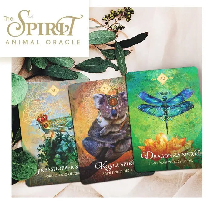 The Spirit Animal Oracle: A 68-Card Deck - Animal Spirit Cards with Guidebook Colette Baron-Reid