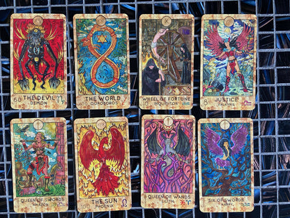 Mythic Tarot Deck & Guide : Two-Piece Box