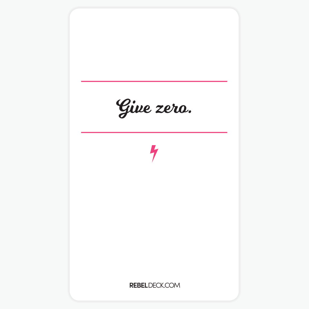 Rebel Deck – Bestselling Funny Oracle Cards for Self-Care: Default Title