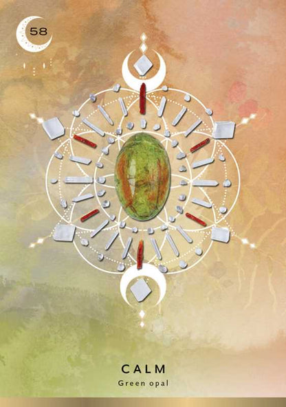 Crystal Grid Oracle - Deluxe Edition by Nicola McIntosh: Flashcards; 176 pages / English Simon & Schuster
