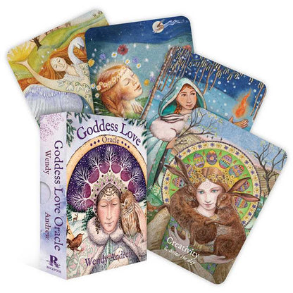 Goddess Love Oracle by Wendy Andrew: Flashcards; 112 pages / English