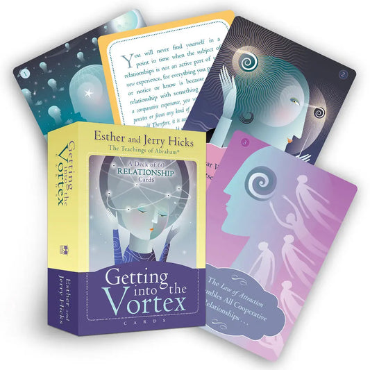 Getting Into the Vortex Cards Esther and Jerry Hicks Dulabeanie