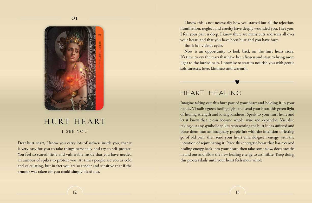 Healing Heart Oracle by Inna Segal: Flashcards; 96 pages / English Simon & Schuster