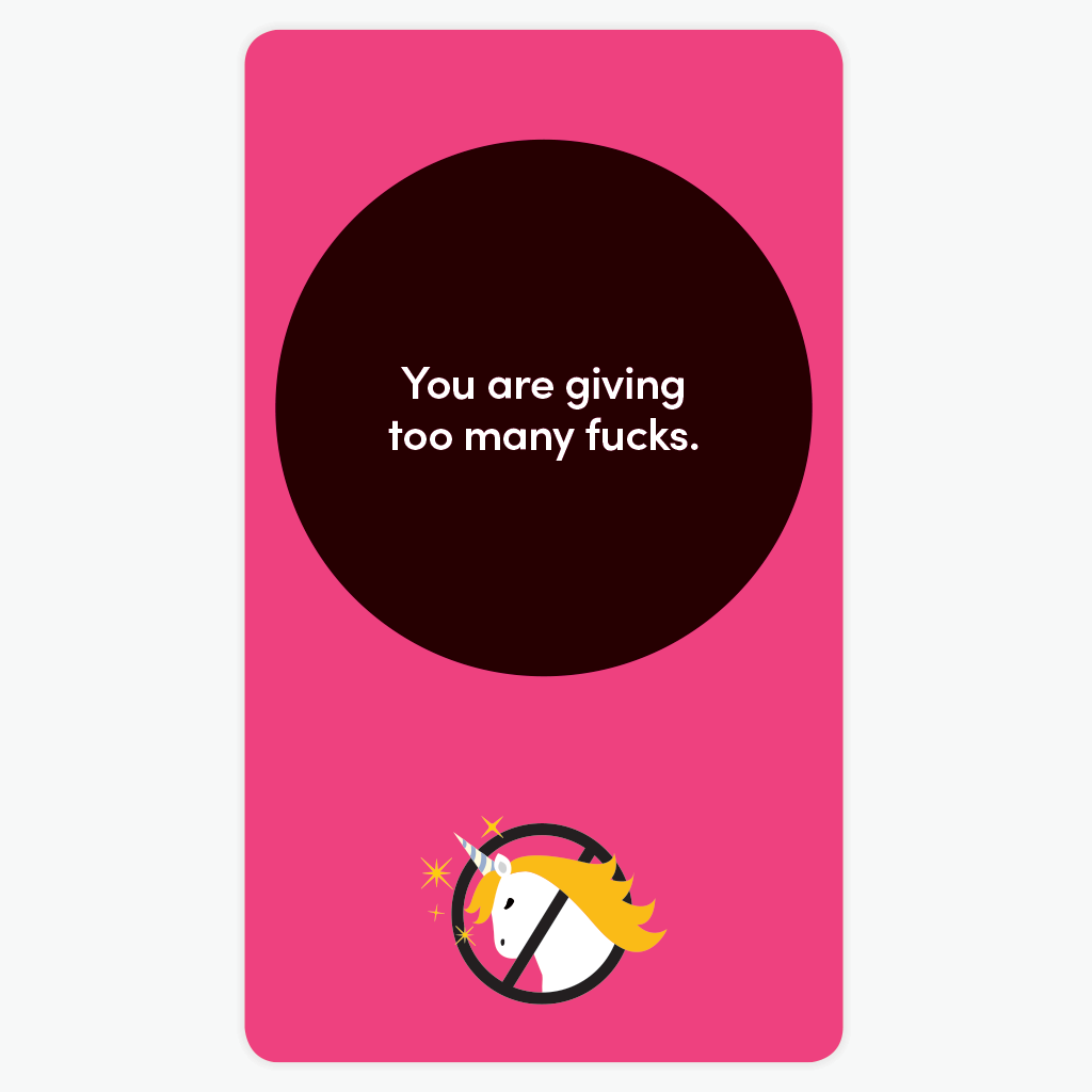 Rebel Deck – Bestselling Funny Oracle Cards for Self-Care: Default Title