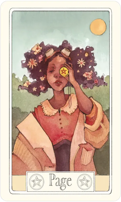 Curious Travels Tarot BY Amelia Rozear Dulabeanie