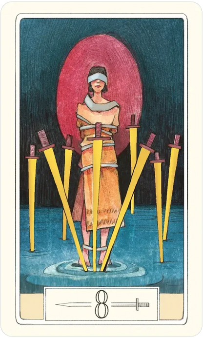 Curious Travels Tarot BY Amelia Rozear Dulabeanie