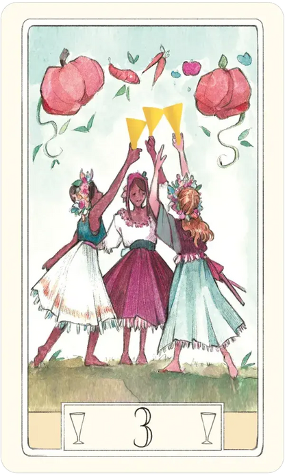 Curious Travels Tarot BY Amelia Rozear Dulabeanie
