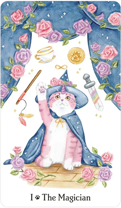 Caticorn Tarot Author Pamela Chen Artist Delphine Dion Dulabeanie