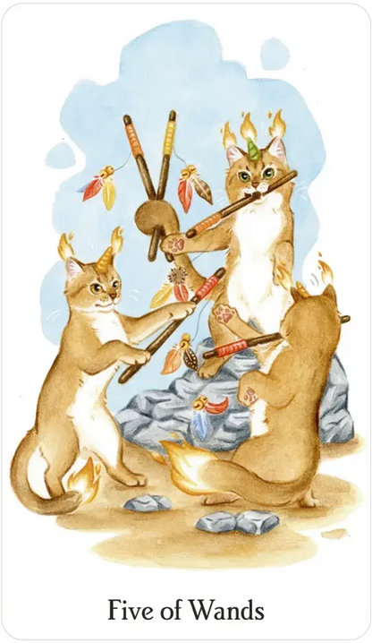 Caticorn Tarot Author Pamela Chen Artist Delphine Dion Dulabeanie