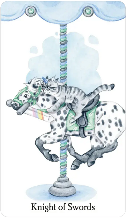 Caticorn Tarot Author Pamela Chen Artist Delphine Dion Dulabeanie