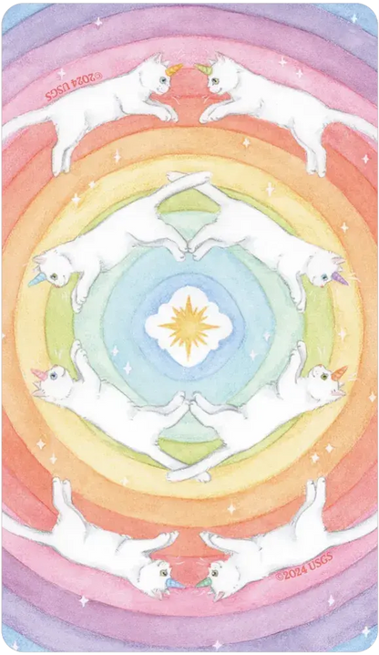 Caticorn Tarot Author Pamela Chen Artist Delphine Dion Dulabeanie