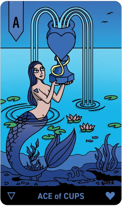 Allcento Tarot by  Michael J. Auger Dulabeanie