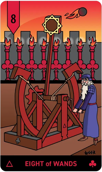 Allcento Tarot by  Michael J. Auger Dulabeanie