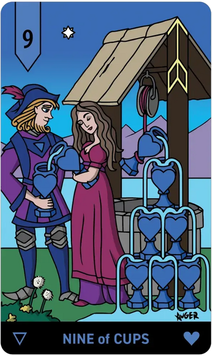 Allcento Tarot by  Michael J. Auger Dulabeanie