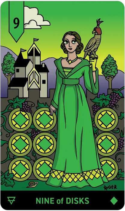 Allcento Tarot by  Michael J. Auger Dulabeanie