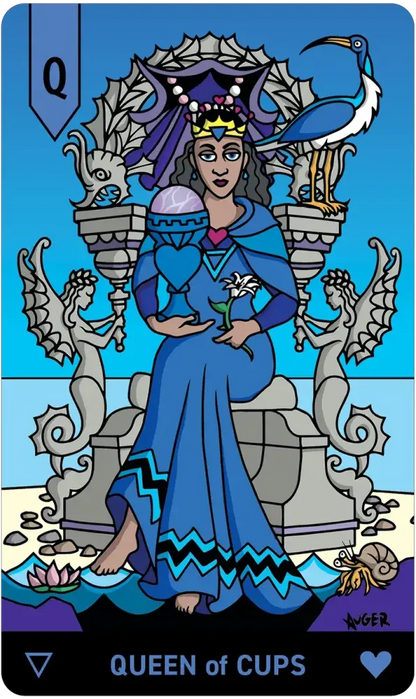 Allcento Tarot by  Michael J. Auger Dulabeanie