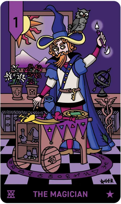 Allcento Tarot by  Michael J. Auger Dulabeanie