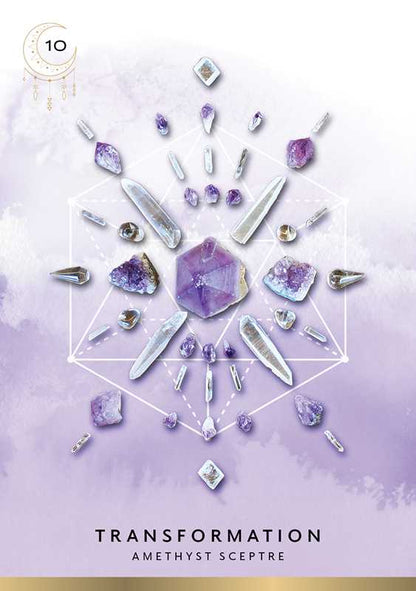 Crystal Grid Oracle - Deluxe Edition by Nicola McIntosh: Flashcards; 176 pages / English Simon & Schuster