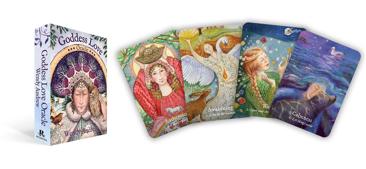 Goddess Love Oracle by Wendy Andrew: Flashcards; 112 pages / English