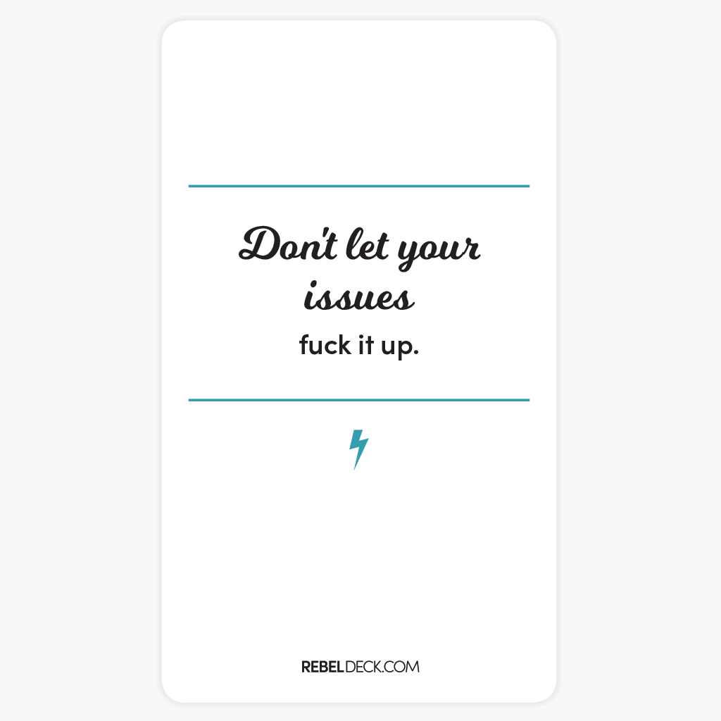 Rebel Deck – Bestselling Funny Oracle Cards for Self-Care: Default Title