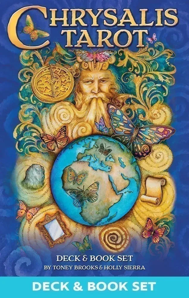 Chrysalis Tarot Deck and Book Set Dulabeanie