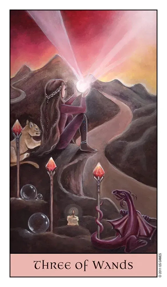 Crystal Visions Tarot - Jennifer Galasso Dulabeanie