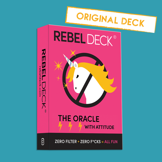 Rebel Deck – Bestselling Funny Oracle Cards for Self-Care: Default Title