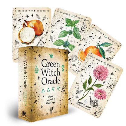 Green Witch Oracle Cards by Cheralyn Darcey: Flashcards; 144 pages / English