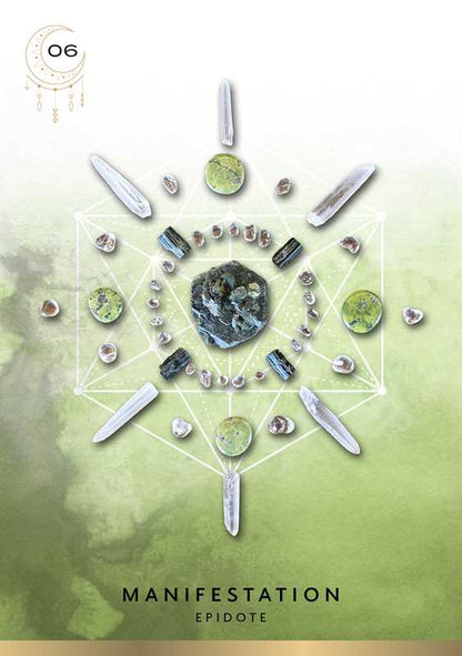 Crystal Grid Oracle - Deluxe Edition by Nicola McIntosh: Flashcards; 176 pages / English Simon & Schuster