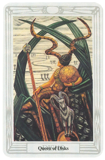 Crowley Thoth Small Tarot Deck Aleister Crowley With Optional Bag
