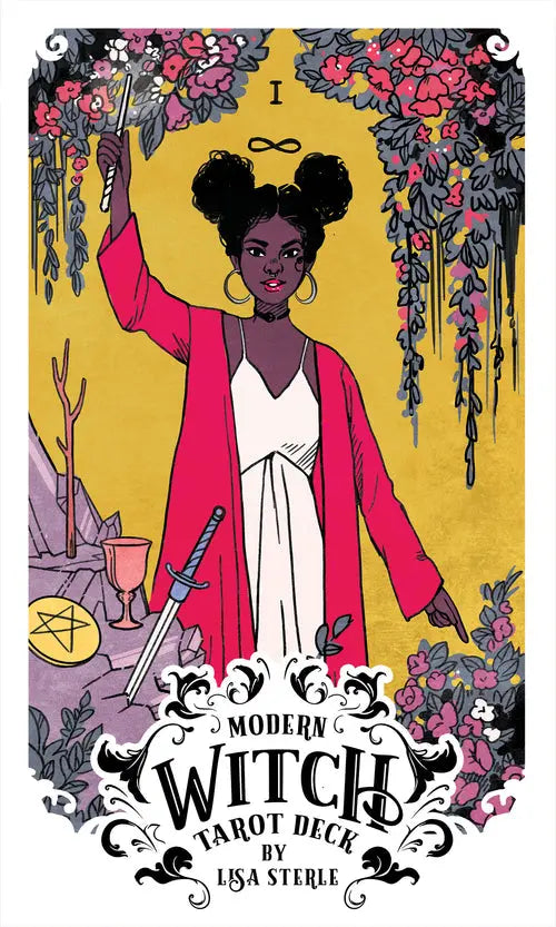 Modern Witch Tarot Deck By Lisa Sterle Azure Green
