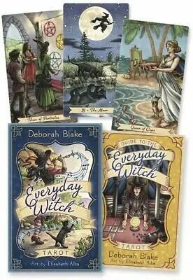 Everyday Witch Tarot Deck & Book By Deborah Blake with optional bag usps priority shipping