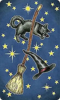 Everyday Witch Tarot Deck & Book By Deborah Blake with optional bag usps priority shipping