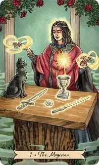 Everyday Witch Tarot Deck & Book By Deborah Blake with optional bag usps priority shipping